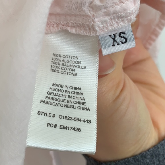 Cloth & Stone | Anthropologie | Pink Cotton Tank - Picture 6 of 6